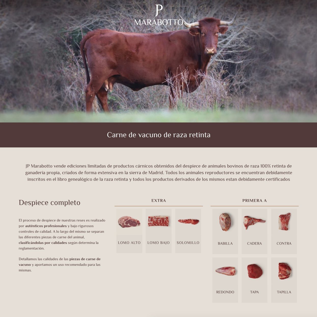 Carne de Retinta