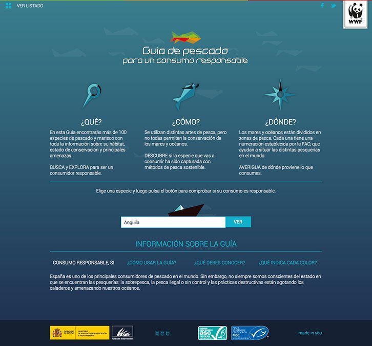 Guía de Pescado wwf