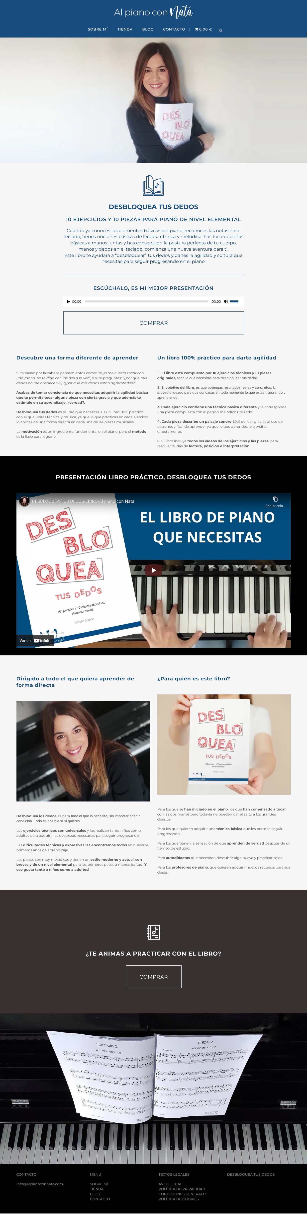 AL PIANO CON NATA