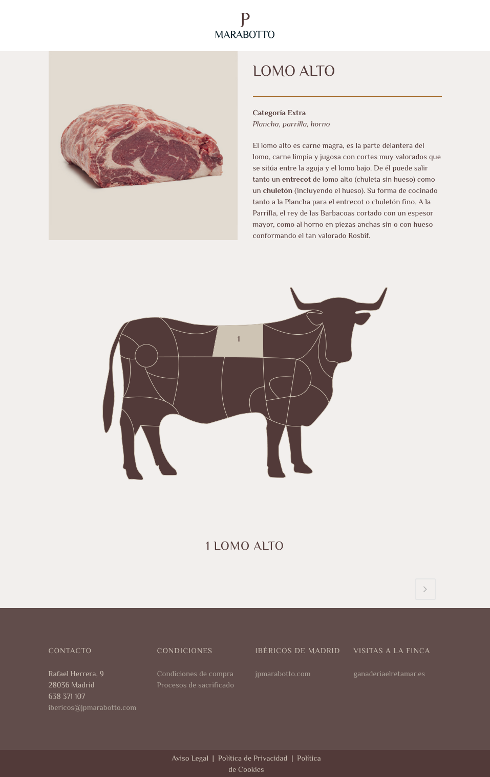 Carne de Retinta